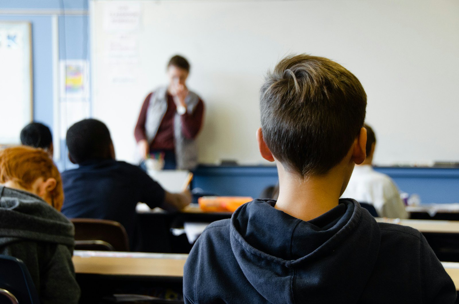 Suasana belajar di ruang kelas